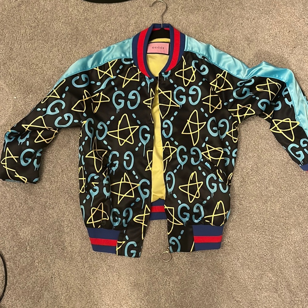 Womens size small gucci ghost jacket